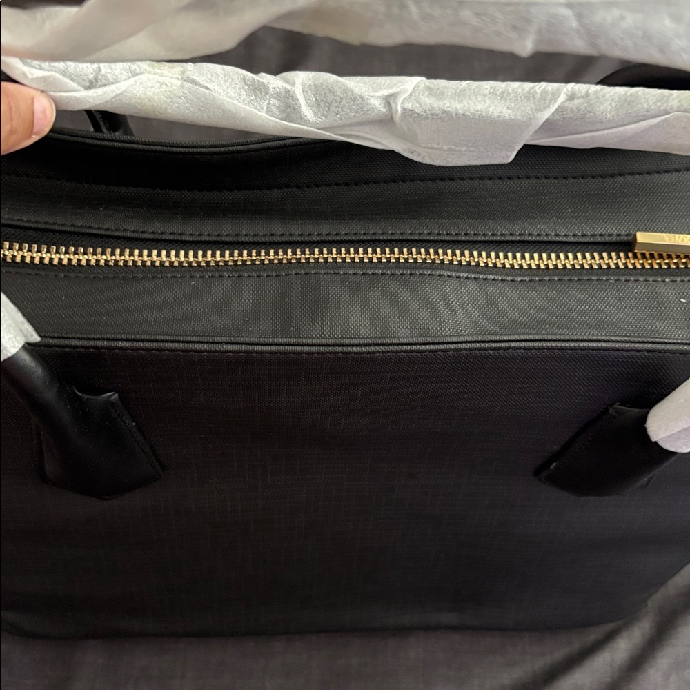 Dagne Dover Black Women's Tote/Laptop Bag - Picture 3 of 3